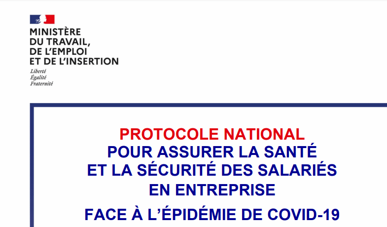 Protocole - National - Covid-19 - Santé au Travail
